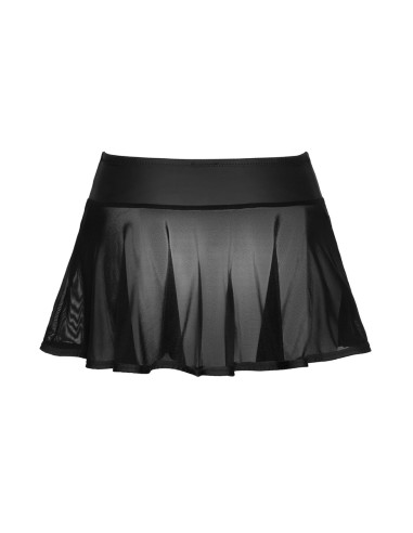 Mini-jupe noire transparente - Cottelli PARTY